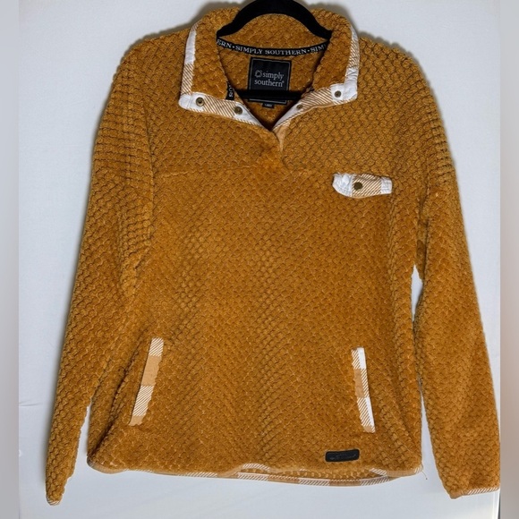 Simply Southern Tops - Simply Southen honeycomb sweatshirt • Women’s large